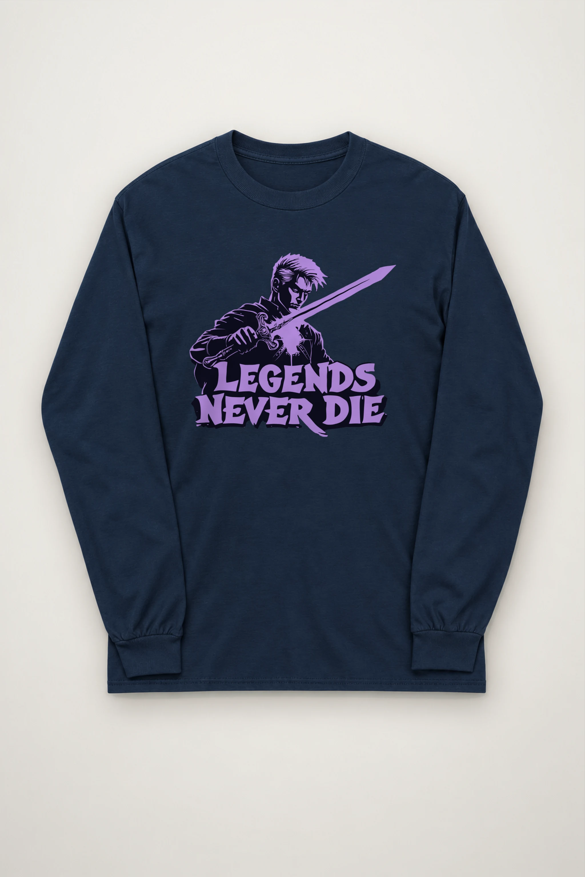 "Legends Never Die" Unisex Longsleeve T-shirt