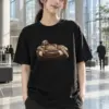"Leisure Study Sloth" Heavyweight Unisex Crewneck T-shirt | Gildan 5000