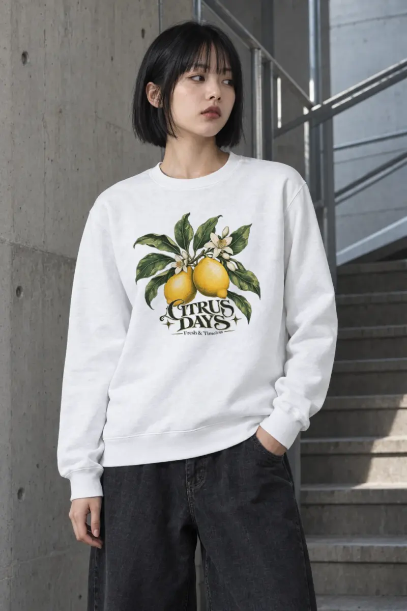 "Lemon Grove" Heavy Blend Unisex Crewneck Sweatshirt