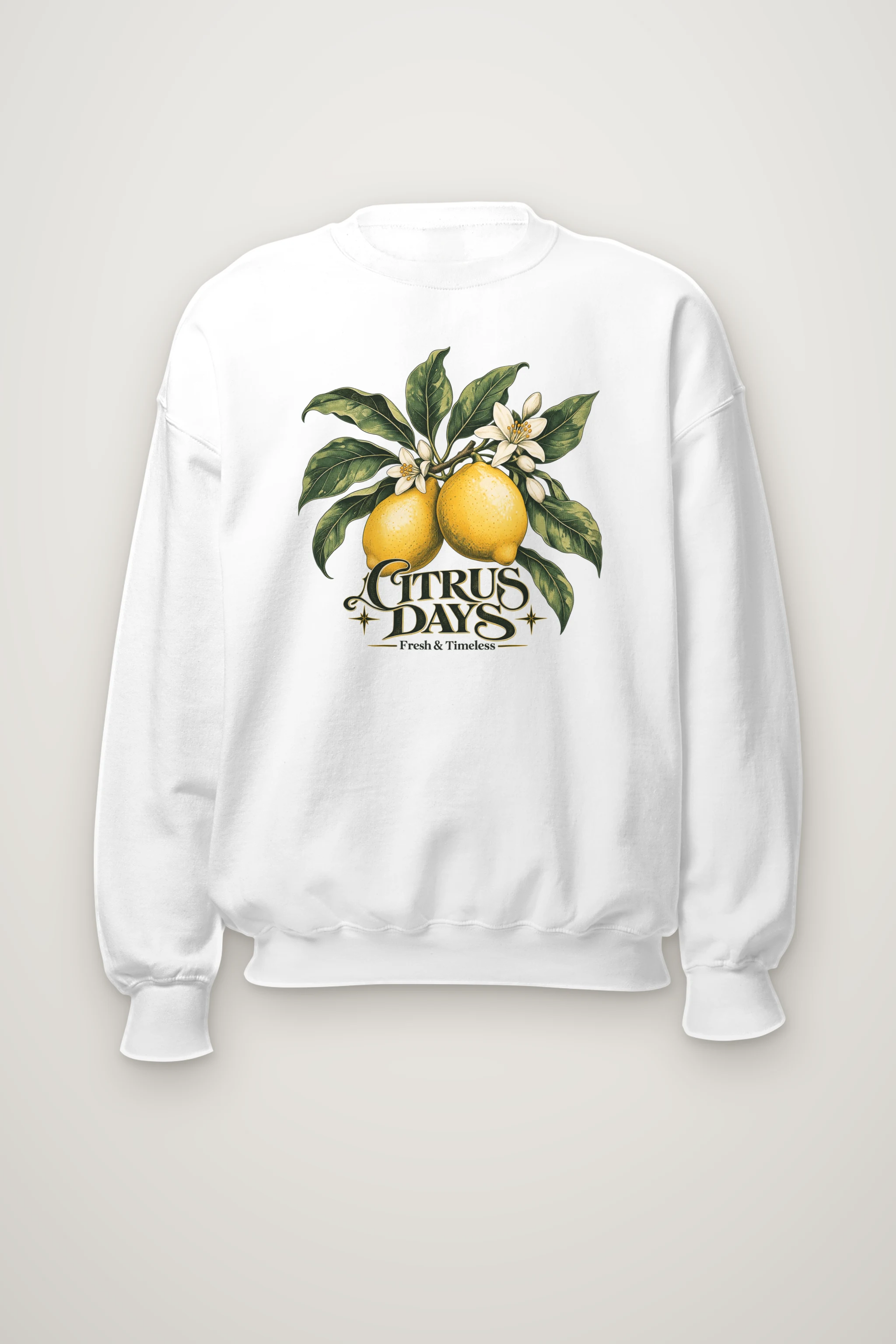 "Lemon Grove" Heavy Blend Unisex Crewneck Sweatshirt