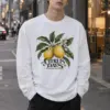 "Lemon Herbarium" Unisex Longsleeve T-shirt | Gildan 2400