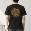 "Leopard Circle Heart" Heavyweight Unisex Crewneck T-shirt