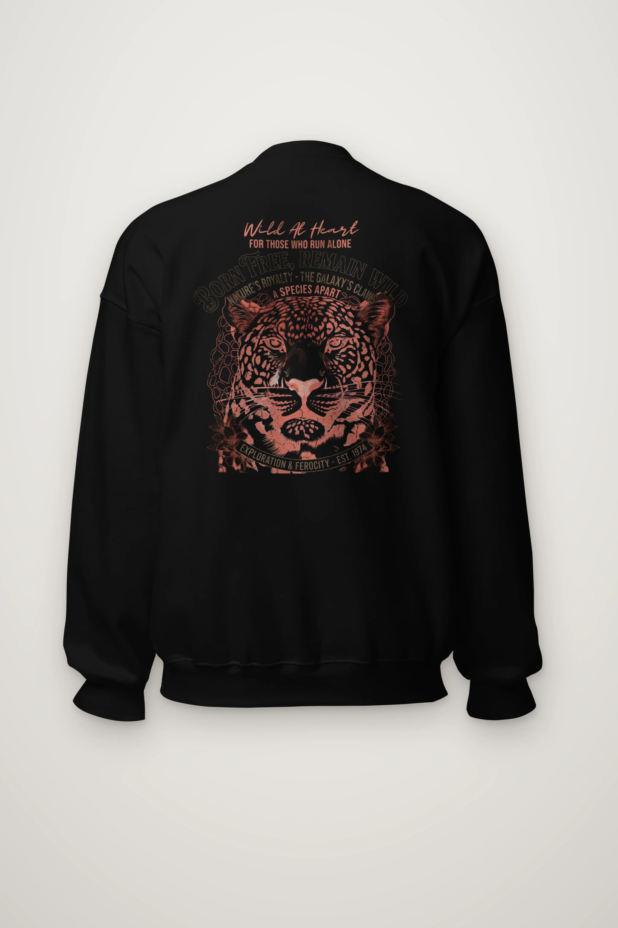 "Leopard Royalty" Heavy Blend Unisex Crewneck Sweatshirt