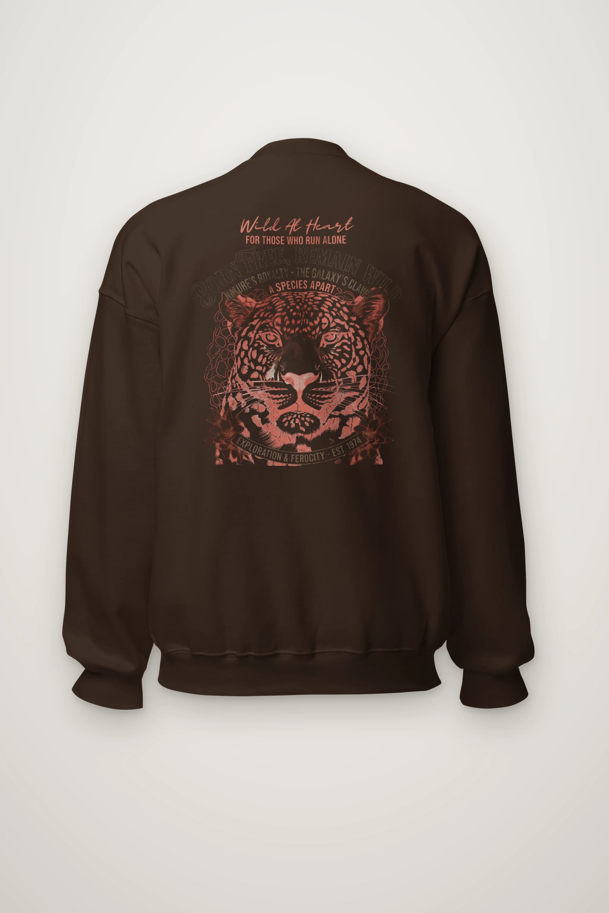 "Leopard Royalty" Heavy Blend Unisex Crewneck Sweatshirt