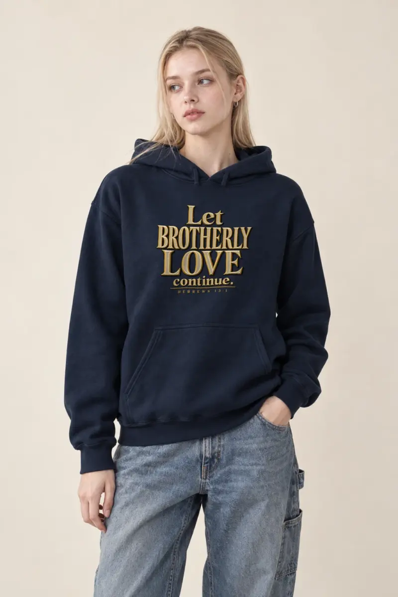 "Let Brotherly Love Continue" Heavy Blend Unisex Pullover Hoodie
