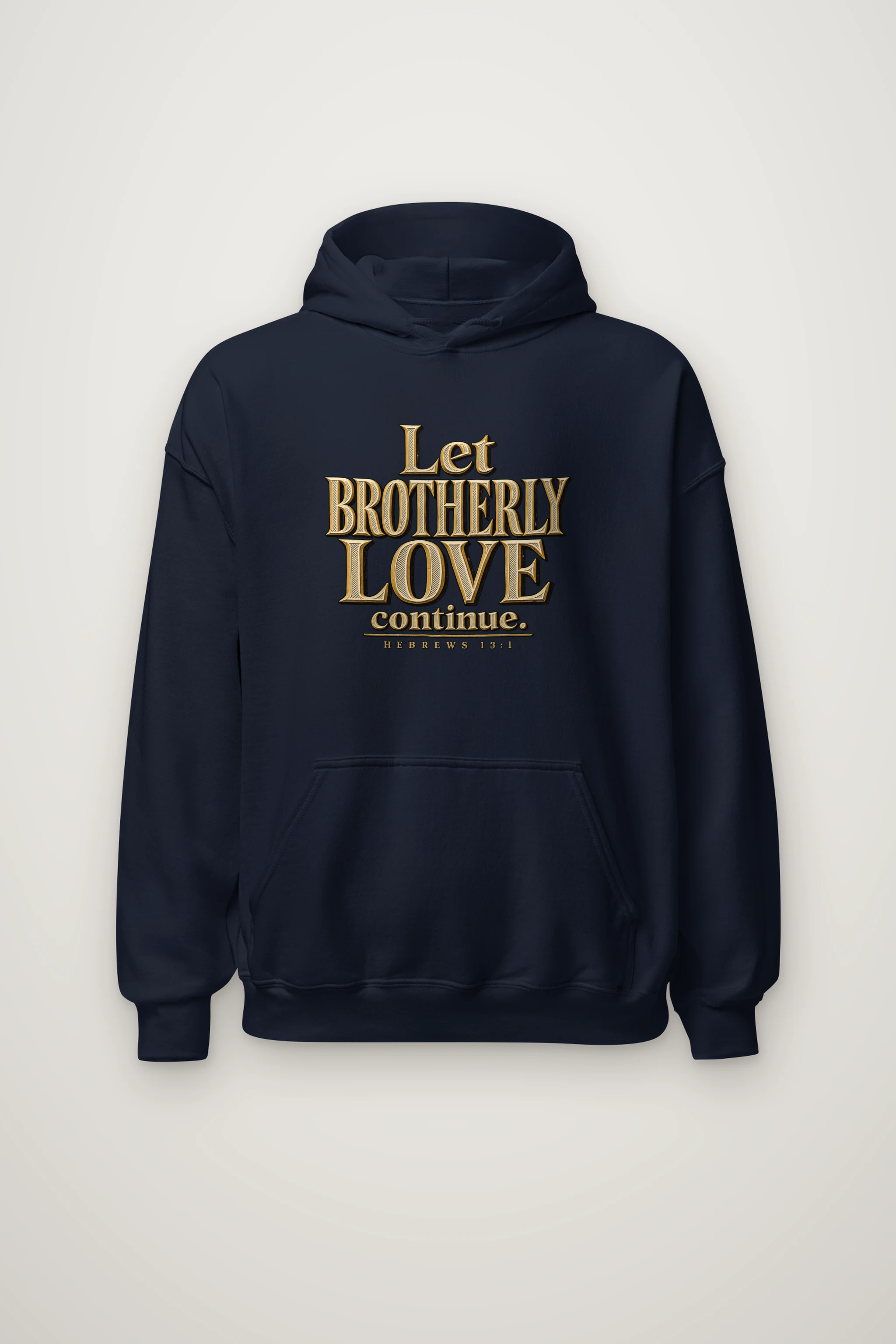 "Let Brotherly Love Continue" Heavy Blend Unisex Pullover Hoodie
