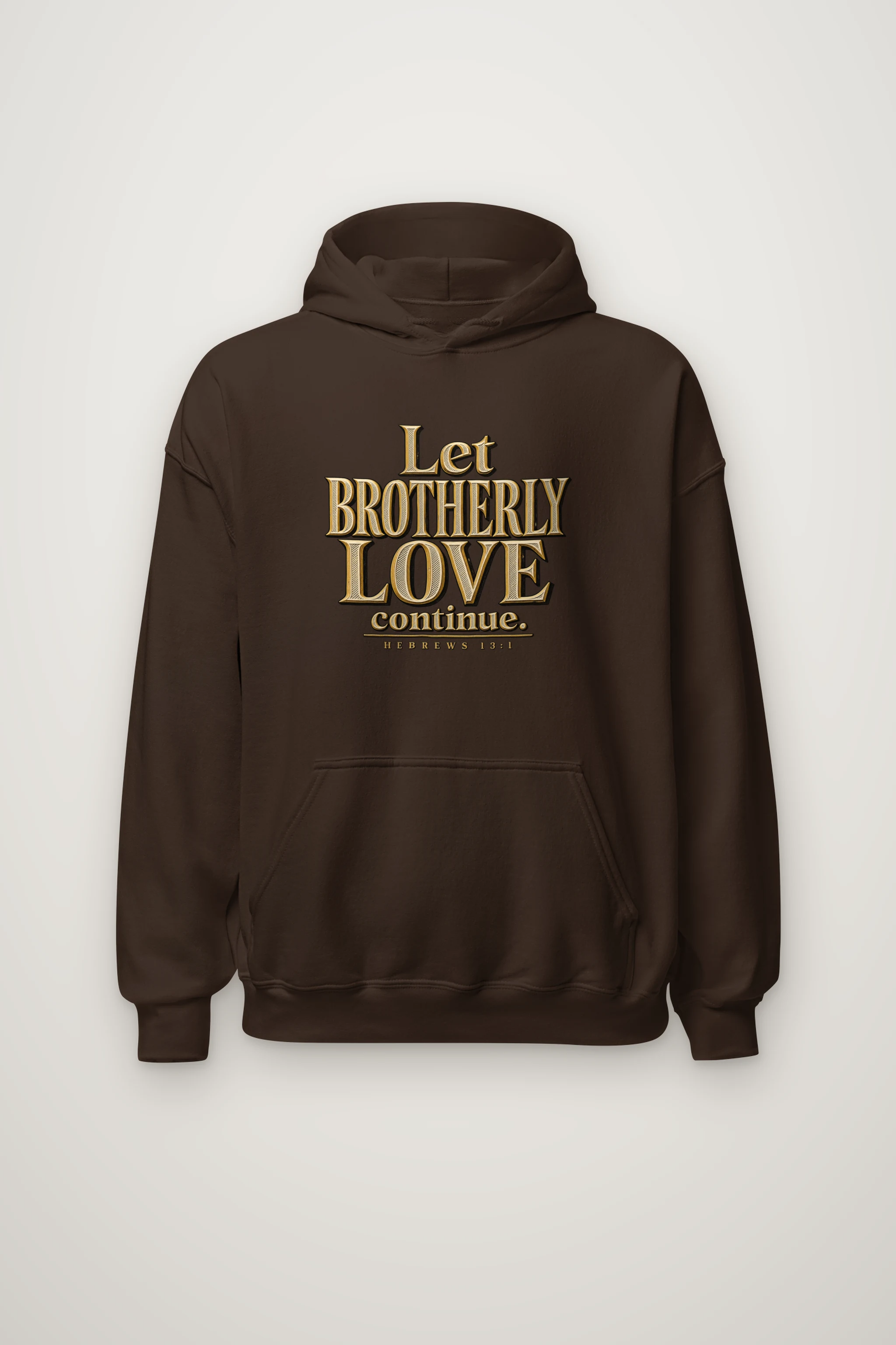 "Let Brotherly Love Continue" Heavy Blend Unisex Pullover Hoodie