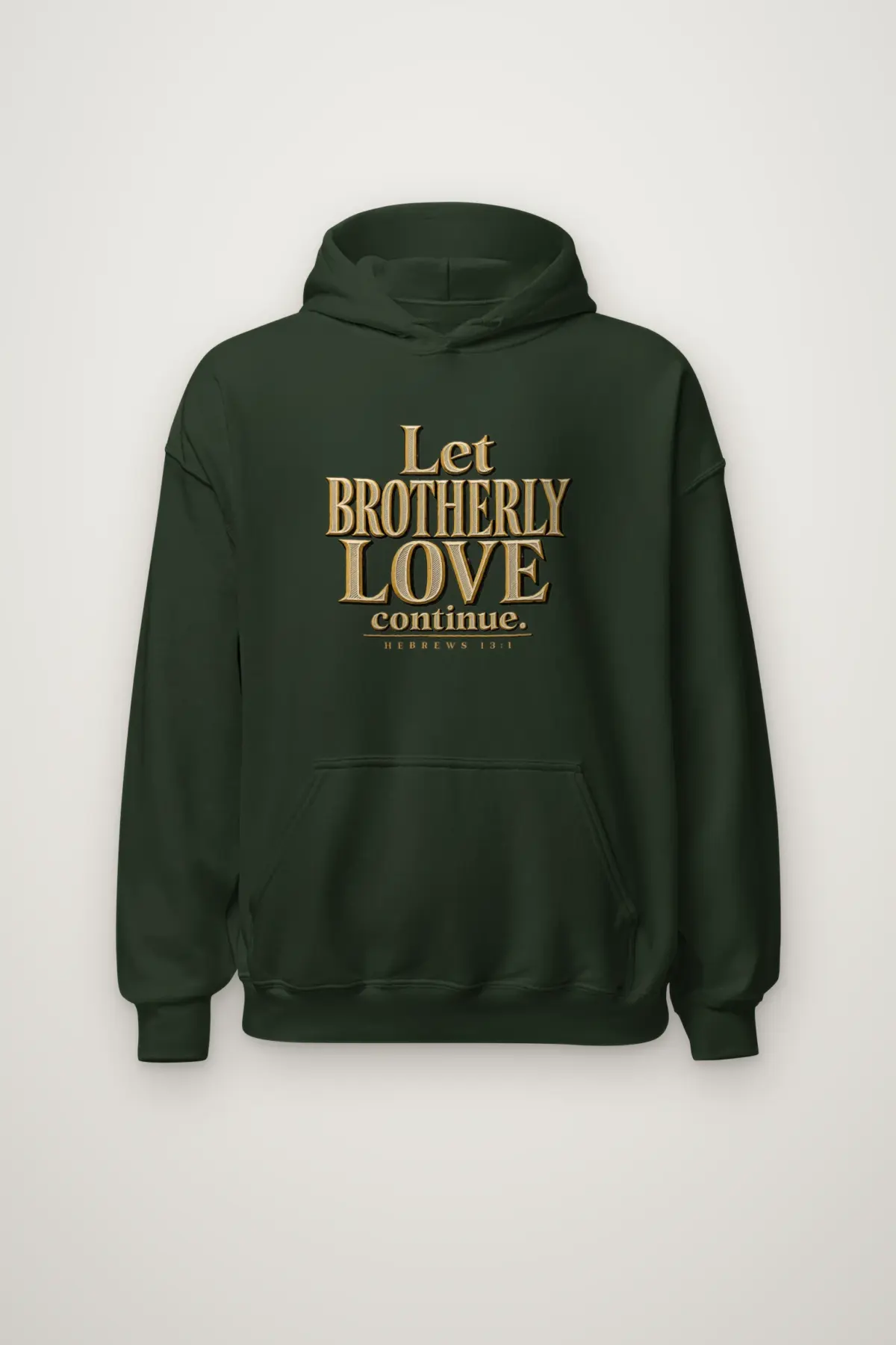 "Let Brotherly Love Continue" Heavy Blend Unisex Pullover Hoodie