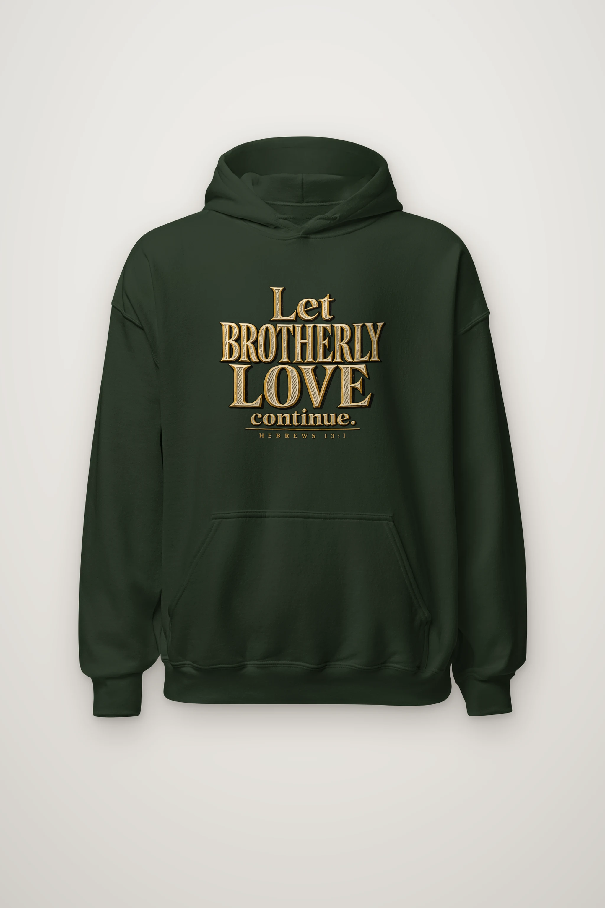 "Let Brotherly Love Continue" Heavy Blend Unisex Pullover Hoodie