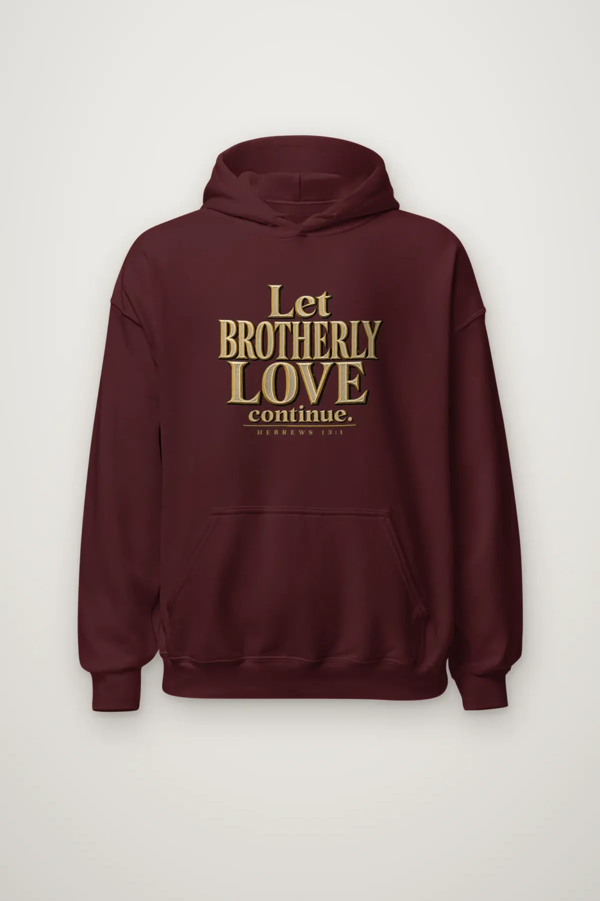 "Let Brotherly Love Continue" Heavy Blend Unisex Pullover Hoodie