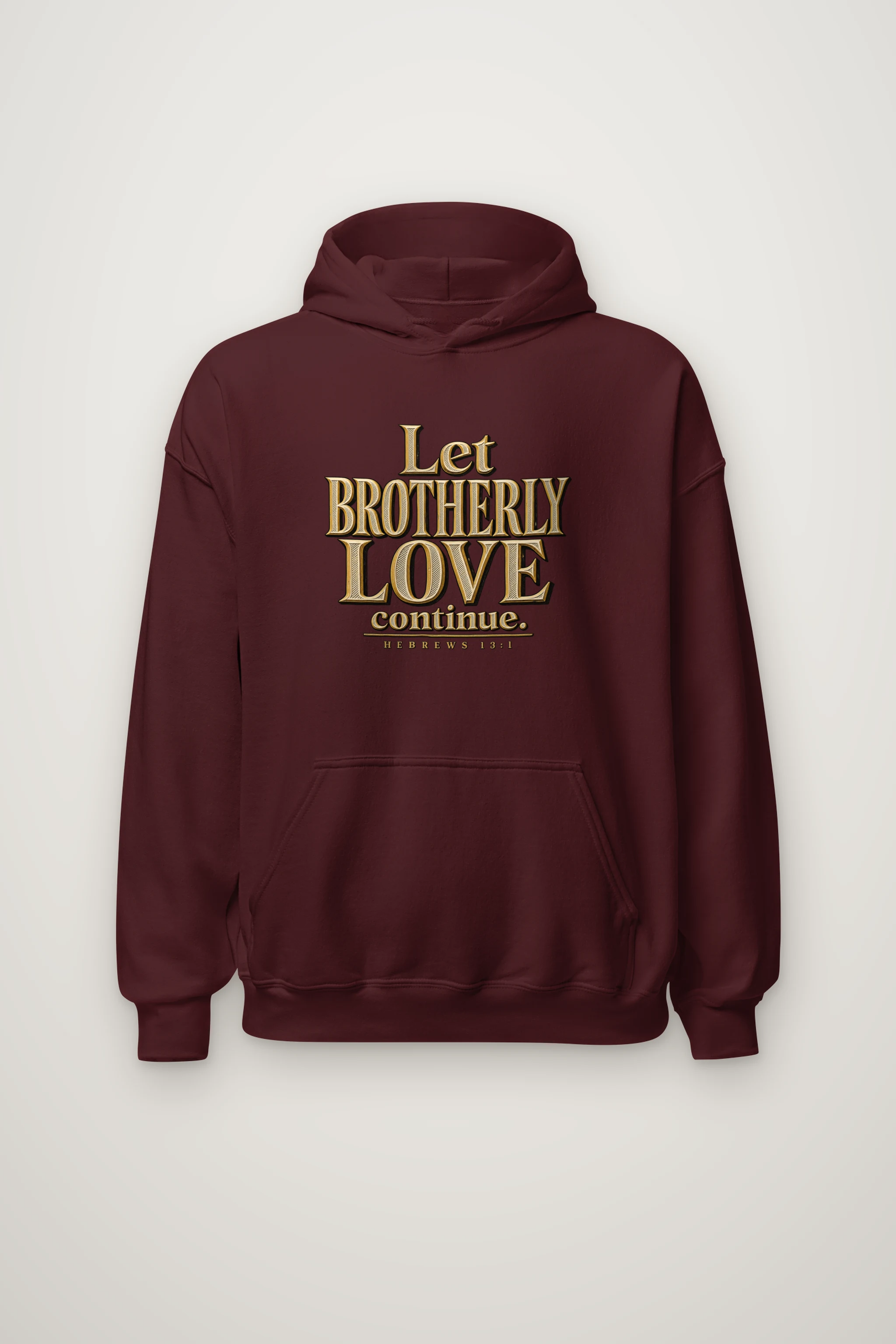 "Let Brotherly Love Continue" Heavy Blend Unisex Pullover Hoodie