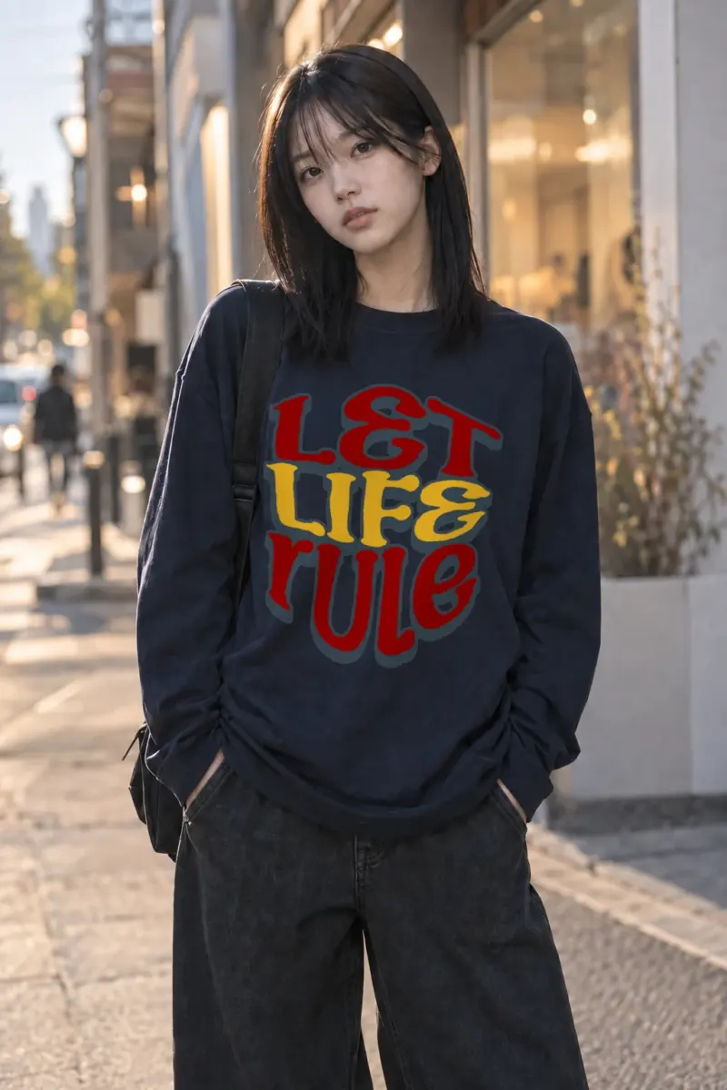 "Let Life Rule" Unisex Longsleeve T-shirt