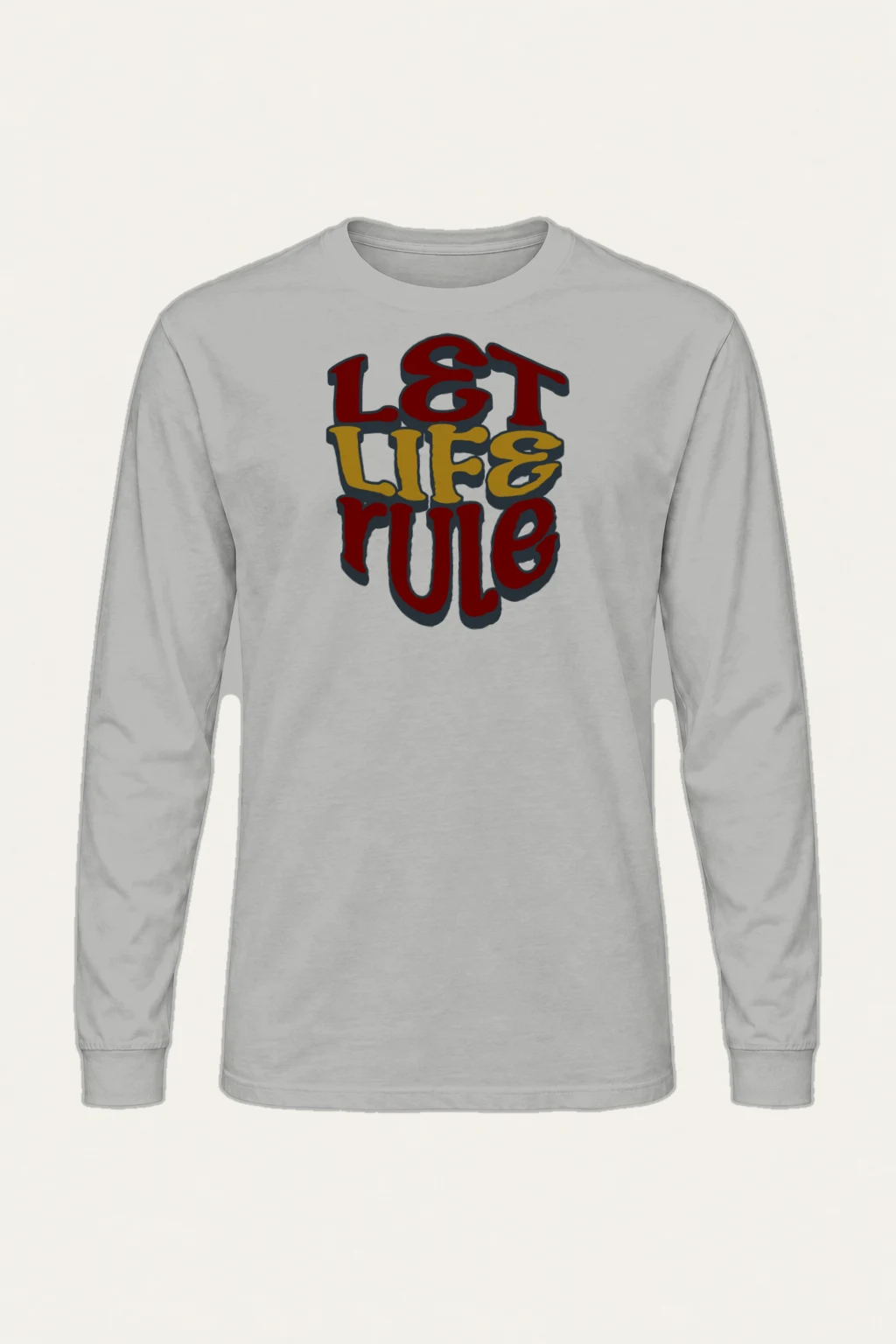 "Let Life Rule" Unisex Longsleeve T-shirt | Gildan 2400