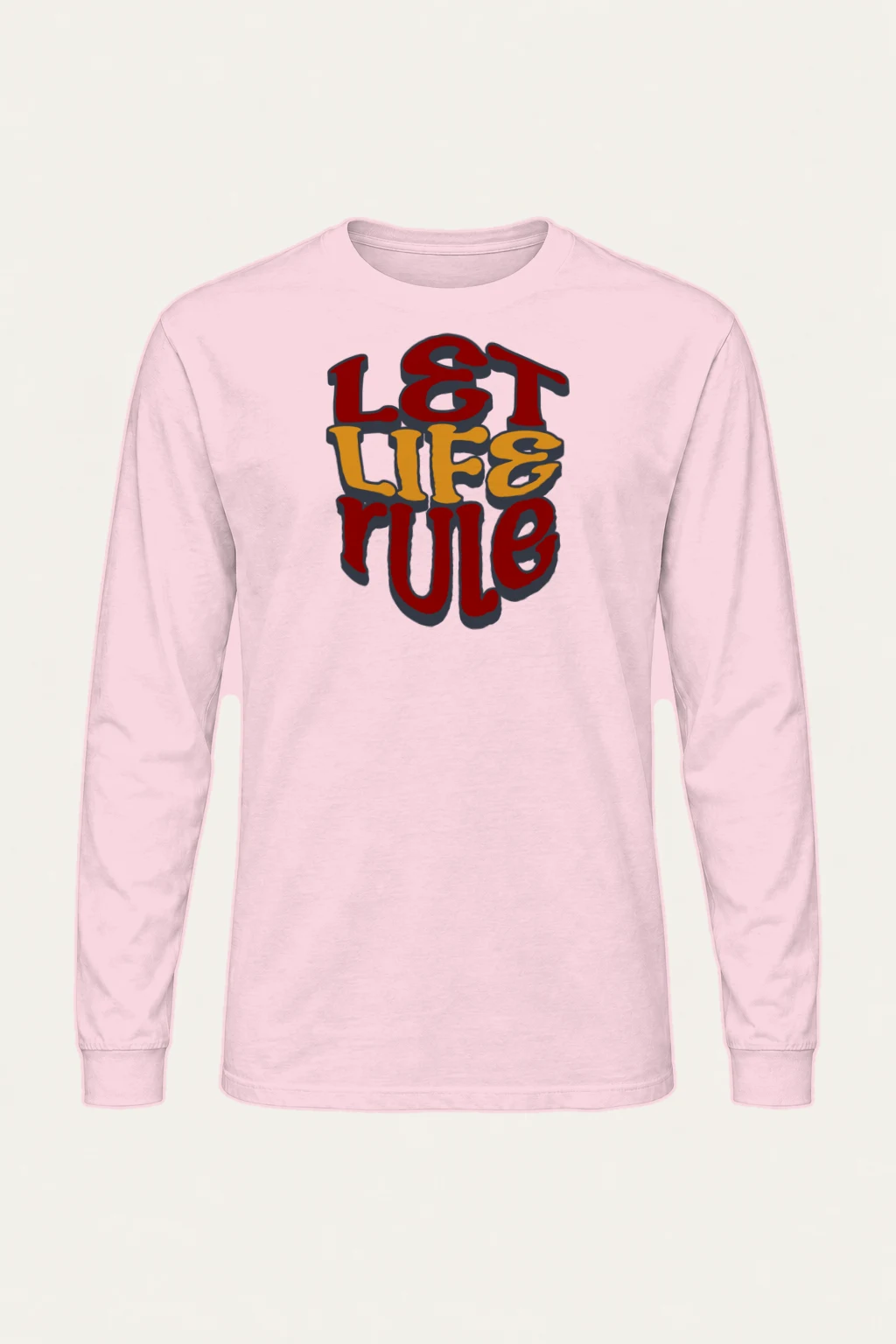 "Let Life Rule" Unisex Longsleeve T-shirt | Gildan 2400