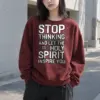 "Let The Holy Spirit" Heavy Blend Unisex Crewneck Sweatshirt | Gildan 18000