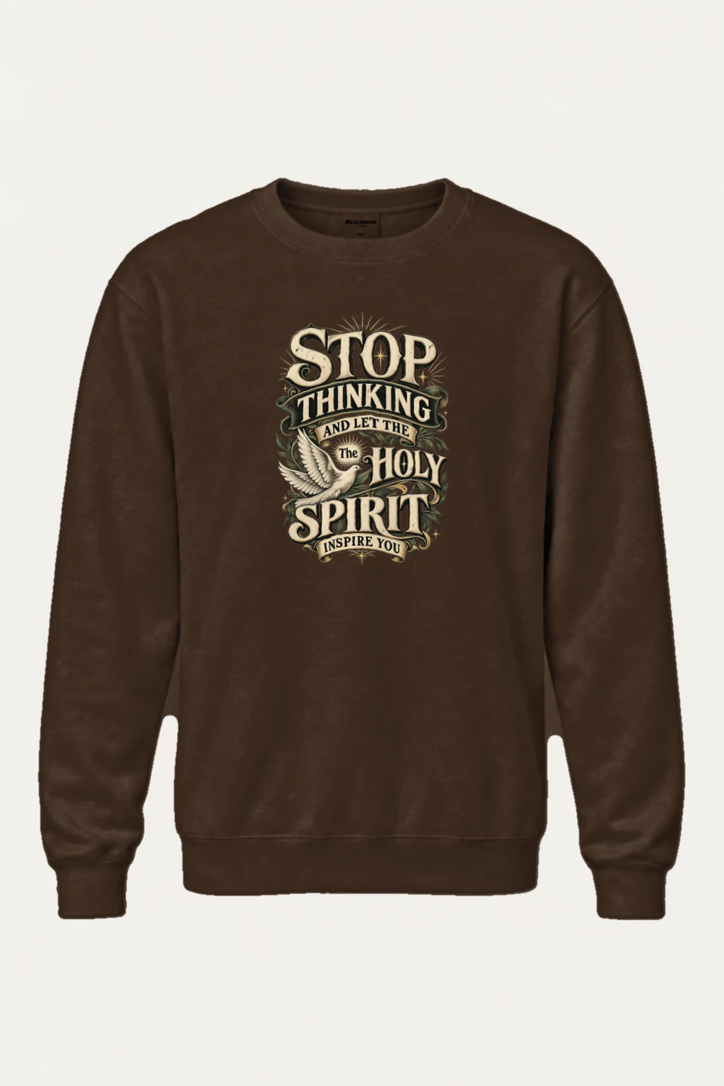 "Let The Holy Spirit" Heavy Blend Unisex Crewneck Sweatshirt | Gildan 18000