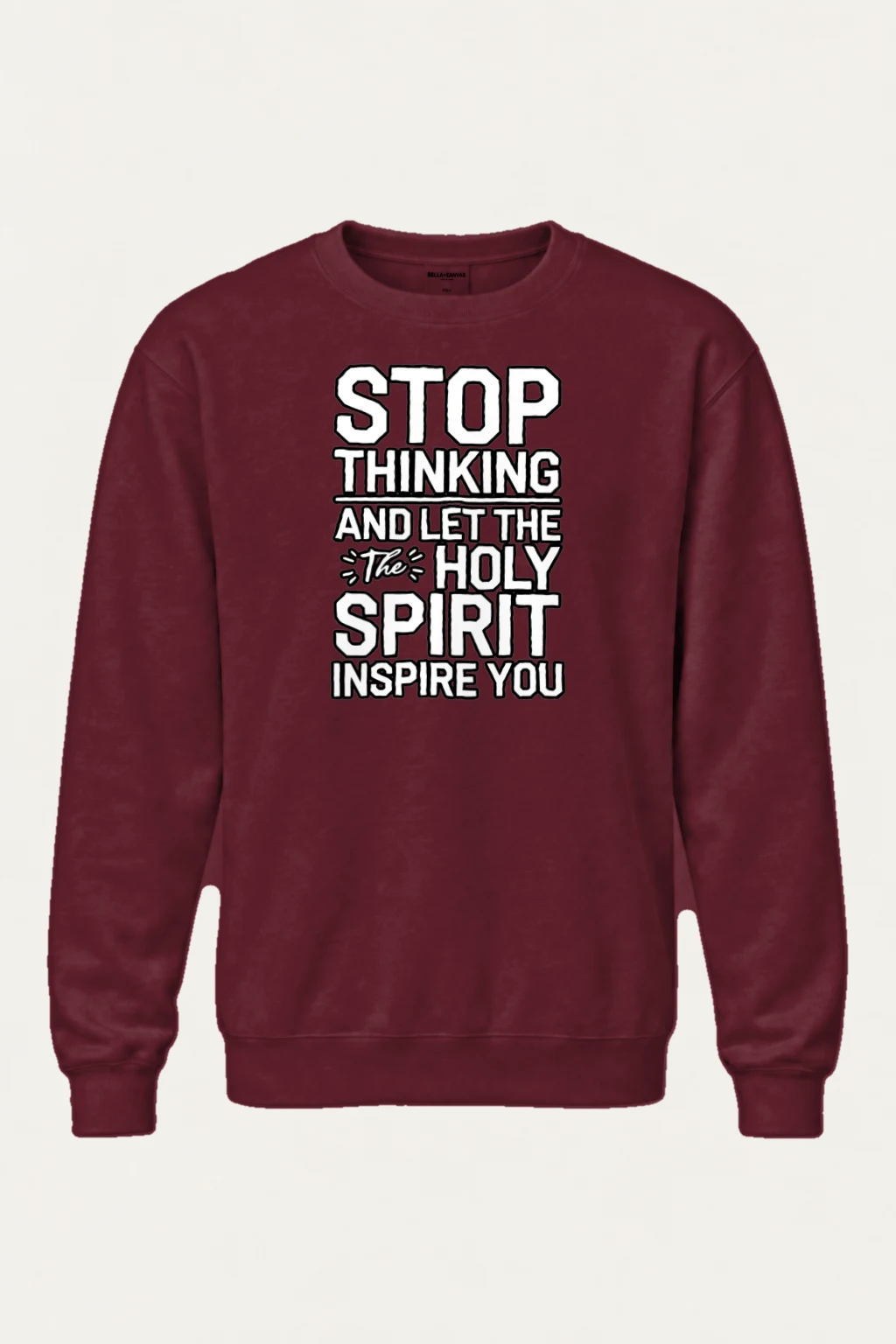 "Let The Holy Spirit" Heavy Blend Unisex Crewneck Sweatshirt | Gildan 18000