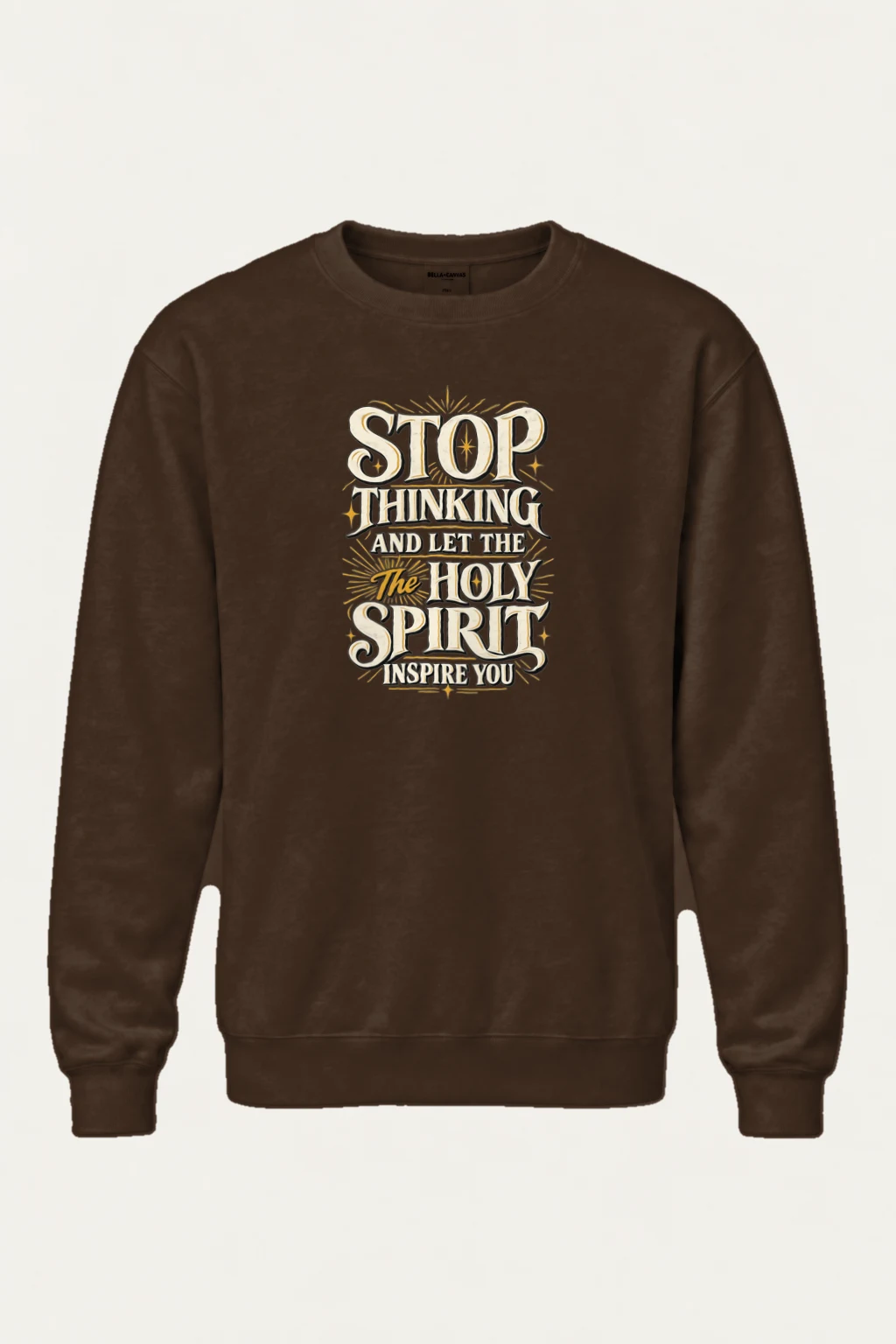 "Let The Holy Spirit" Heavy Blend Unisex Crewneck Sweatshirt | Gildan 18000