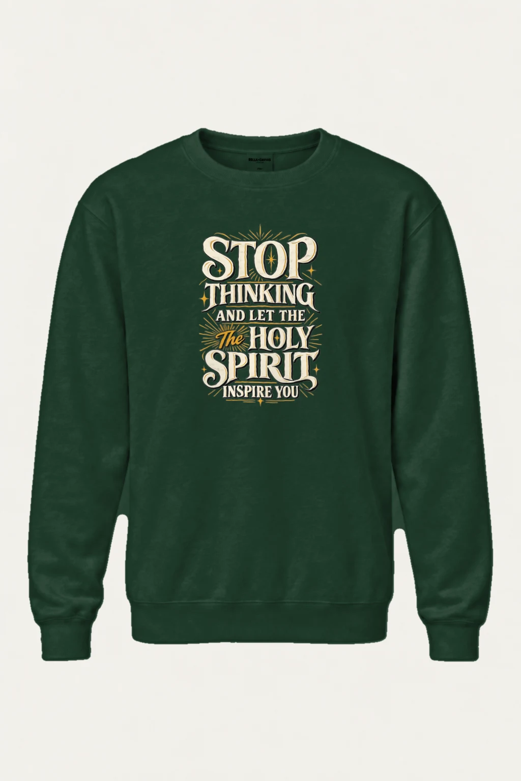 "Let The Holy Spirit" Heavy Blend Unisex Crewneck Sweatshirt | Gildan 18000