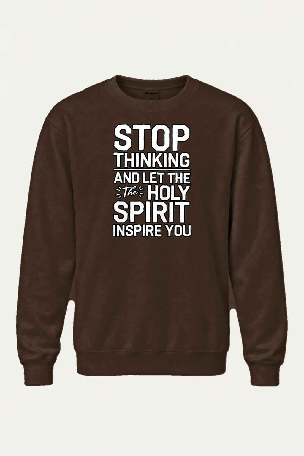 "Let The Holy Spirit" Heavy Blend Unisex Crewneck Sweatshirt | Gildan 18000