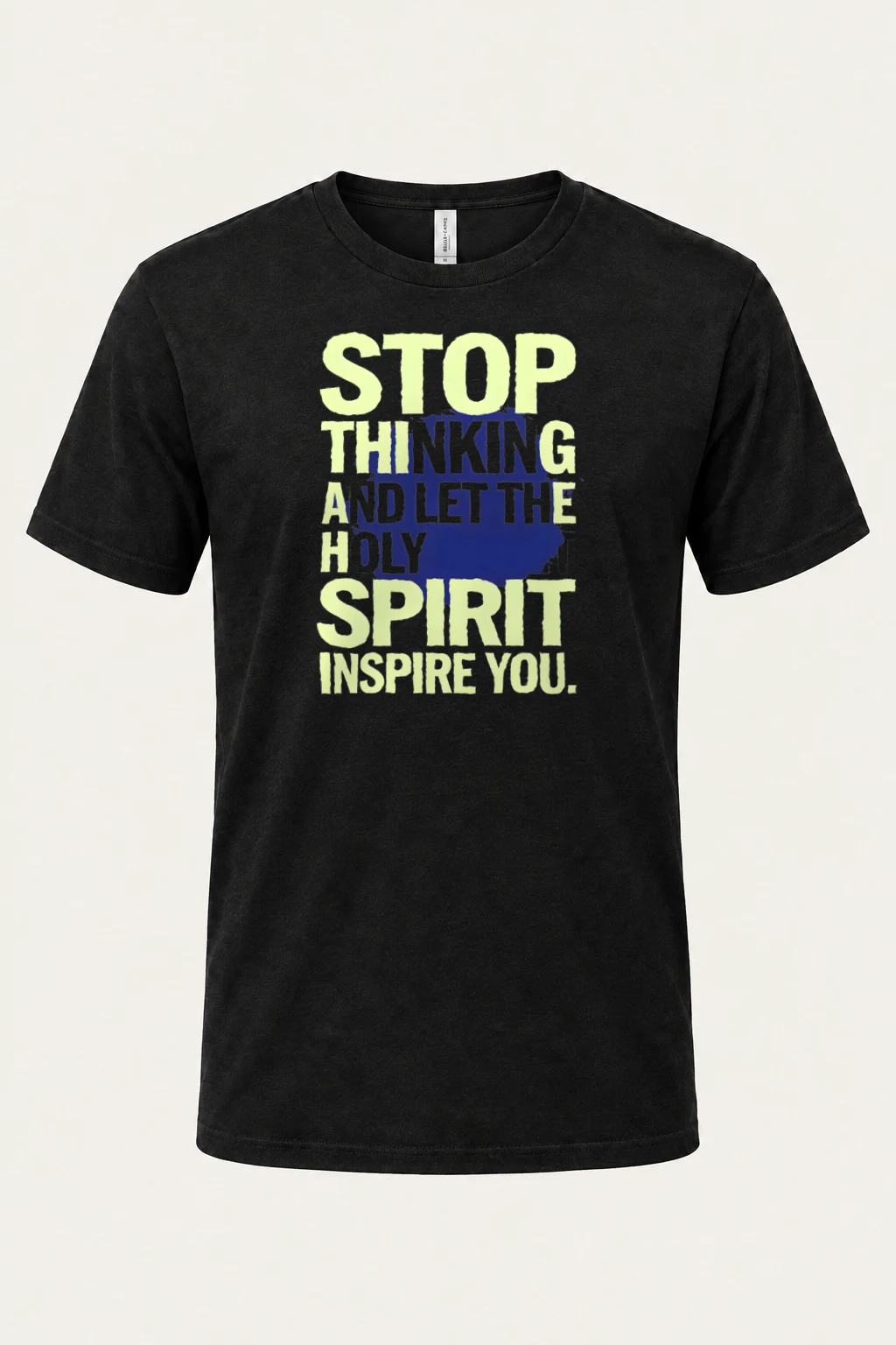 "Let The Holy Spirit" Heavyweight Unisex Crewneck T-shirt | Gildan 5000