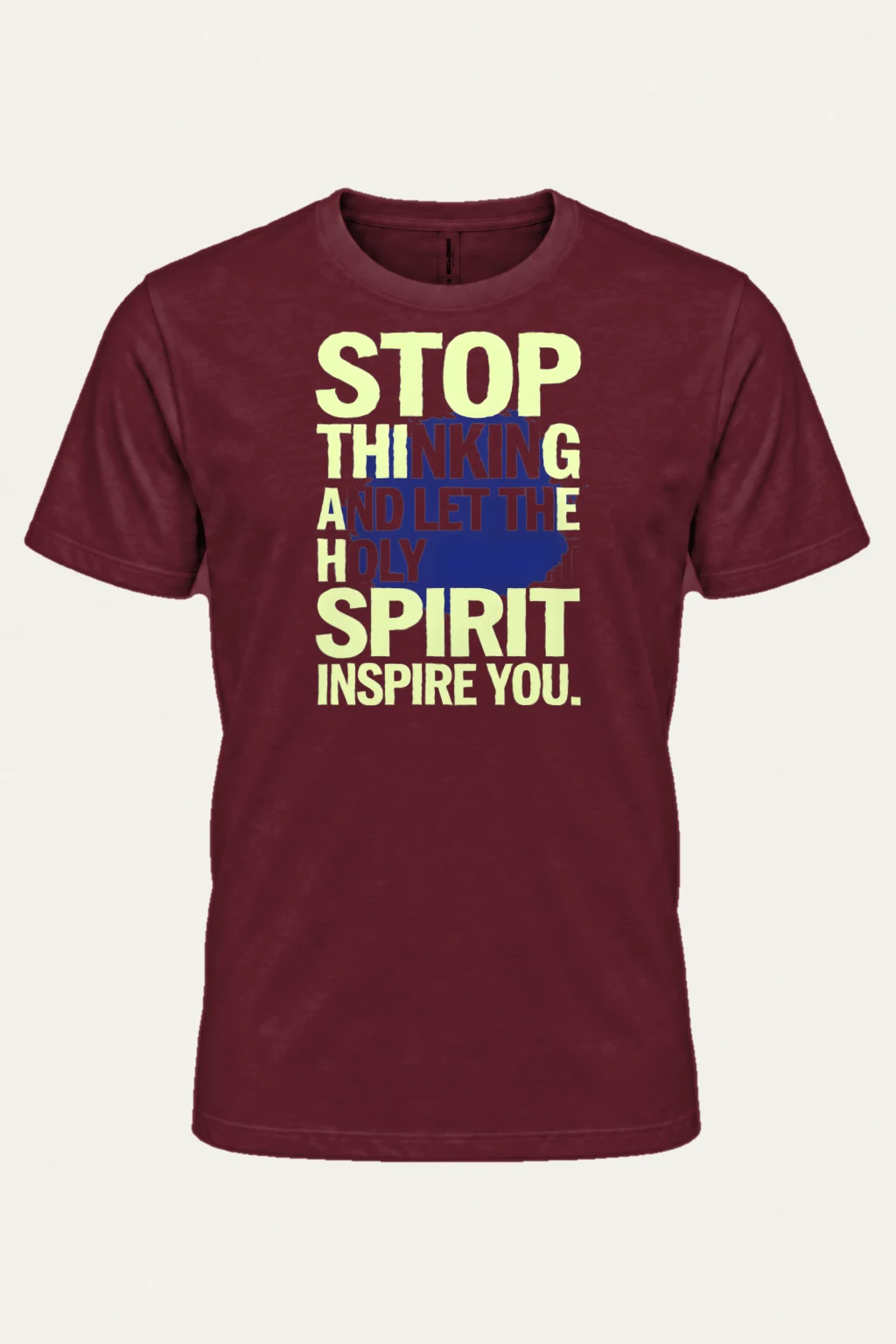 "Let The Holy Spirit" Heavyweight Unisex Crewneck T-shirt | Gildan 5000