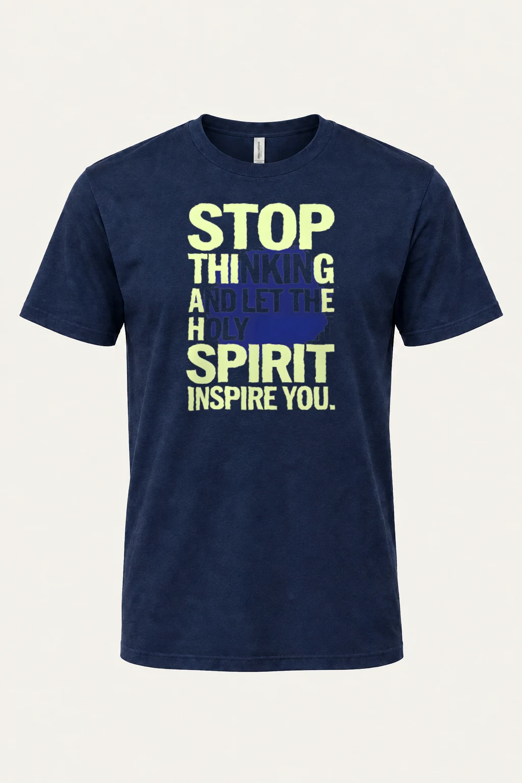 "Let The Holy Spirit" Heavyweight Unisex Crewneck T-shirt | Gildan 5000