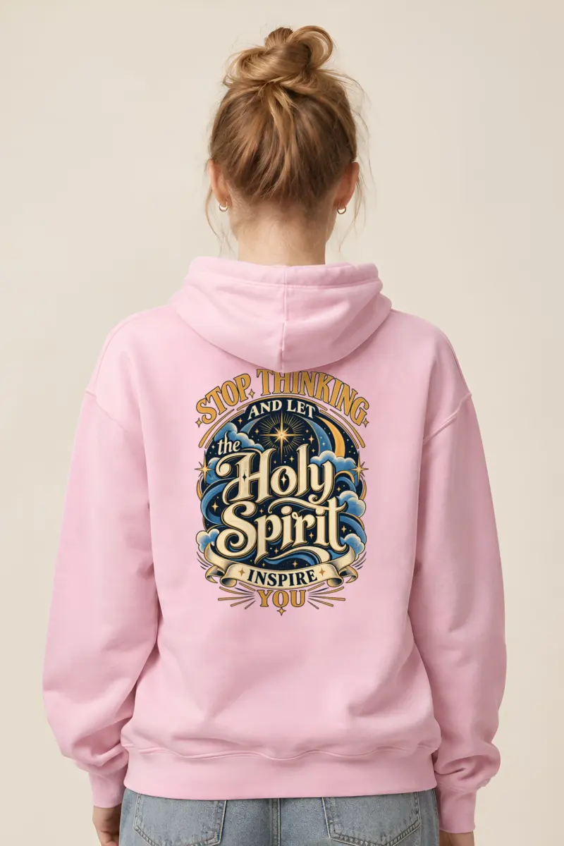 "Let the Holy Spirit Inspire You" Heavy Blend Unisex Pullover Hoodie