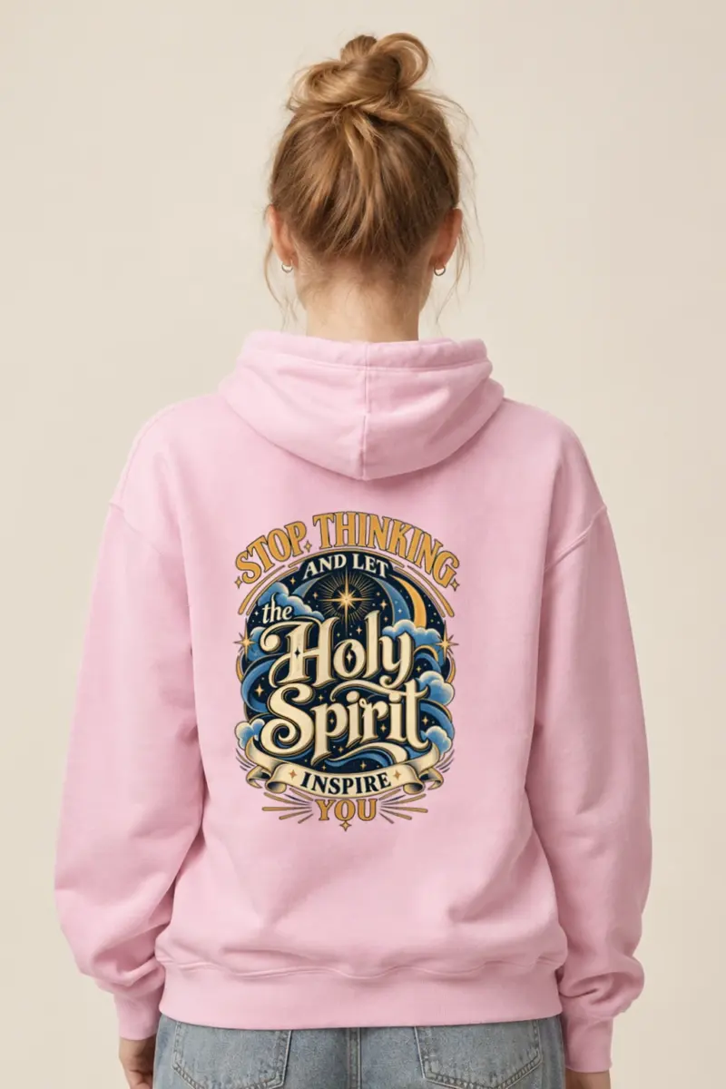 "Let the Holy Spirit Inspire You" Heavy Blend Unisex Pullover Hoodie