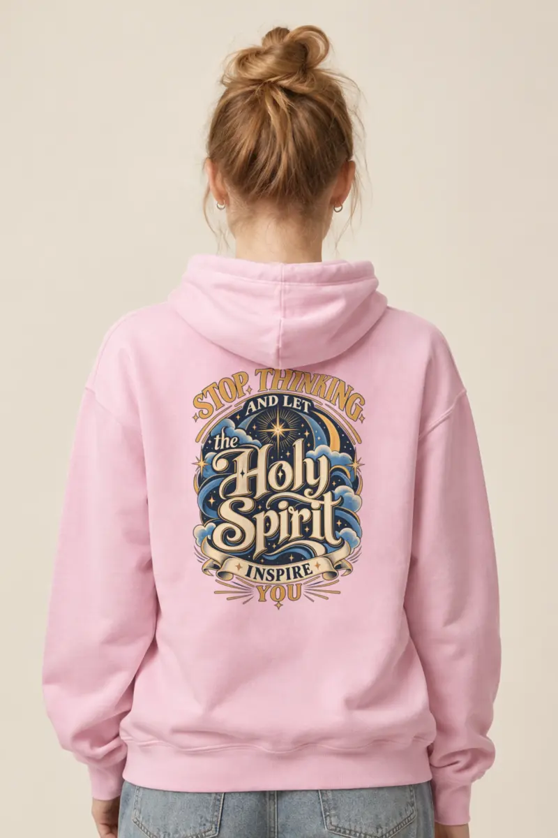 "Let the Holy Spirit Inspire You" Heavy Blend Unisex Pullover Hoodie