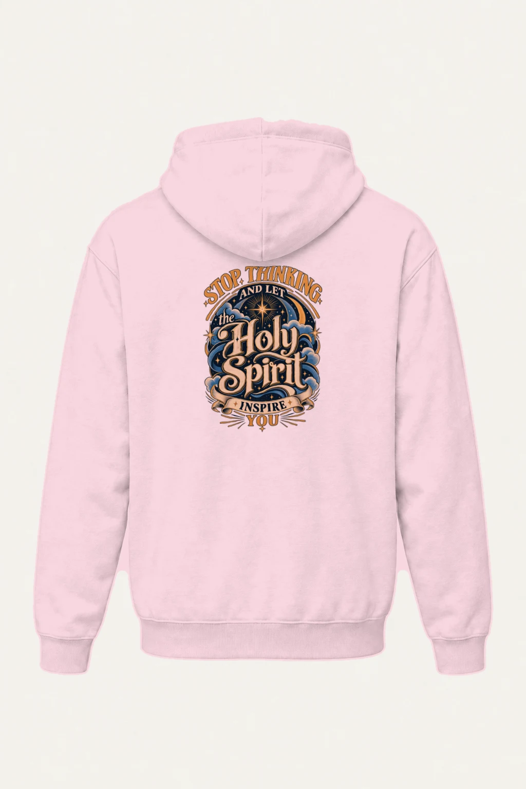 "Let the Holy Spirit Inspire You" Heavy Blend Unisex Pullover Hoodie | Gildan 18500