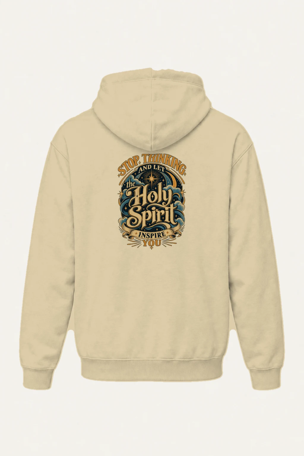 "Let the Holy Spirit Inspire You" Heavy Blend Unisex Pullover Hoodie | Gildan 18500