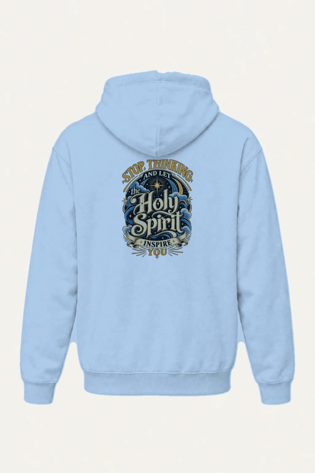 "Let the Holy Spirit Inspire You" Heavy Blend Unisex Pullover Hoodie | Gildan 18500