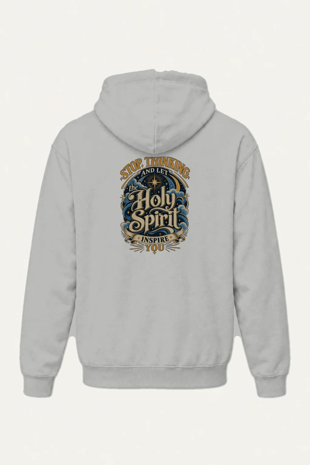 "Let the Holy Spirit Inspire You" Heavy Blend Unisex Pullover Hoodie | Gildan 18500
