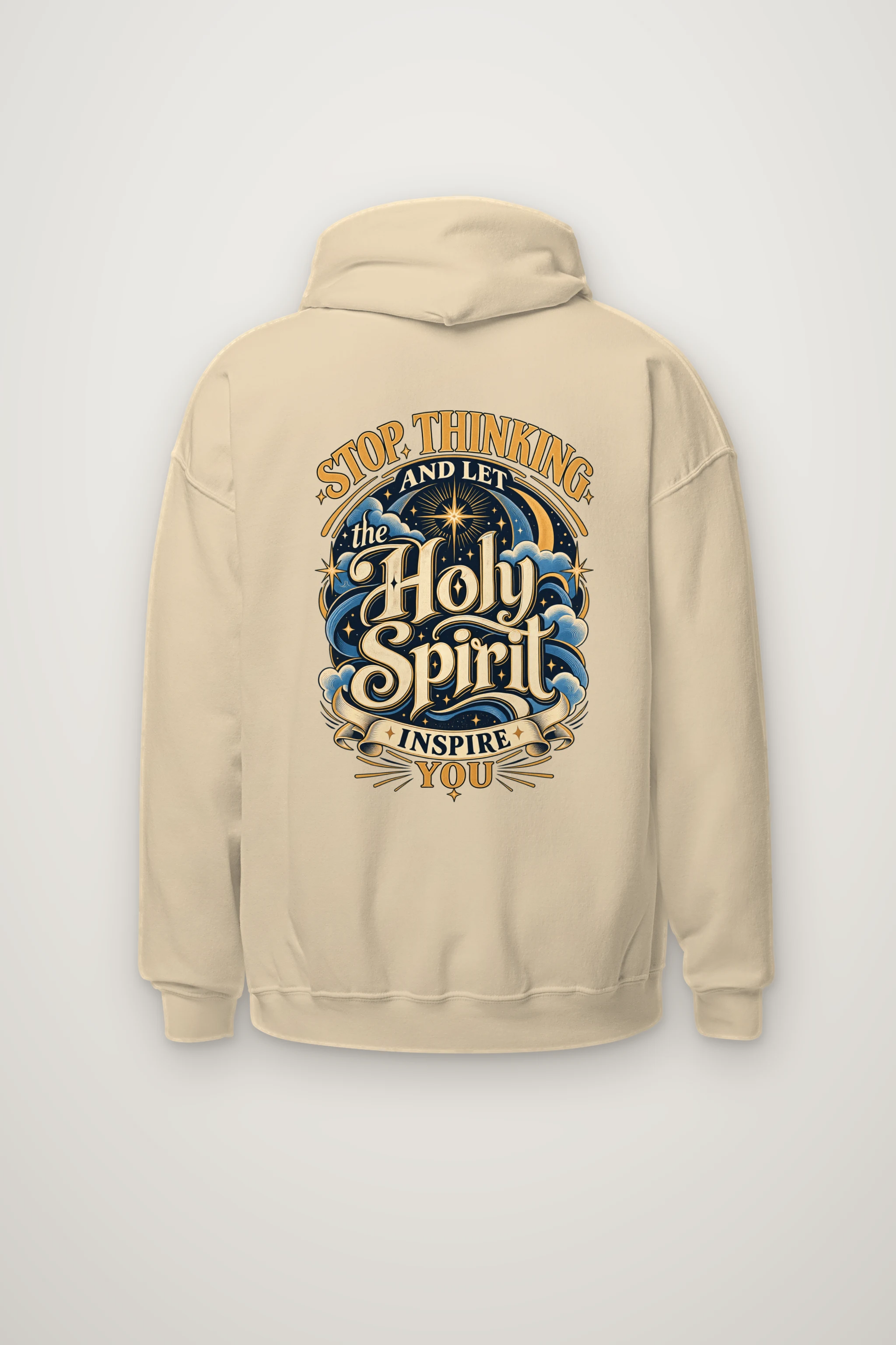 "Let the Holy Spirit Inspire You" Heavy Blend Unisex Pullover Hoodie