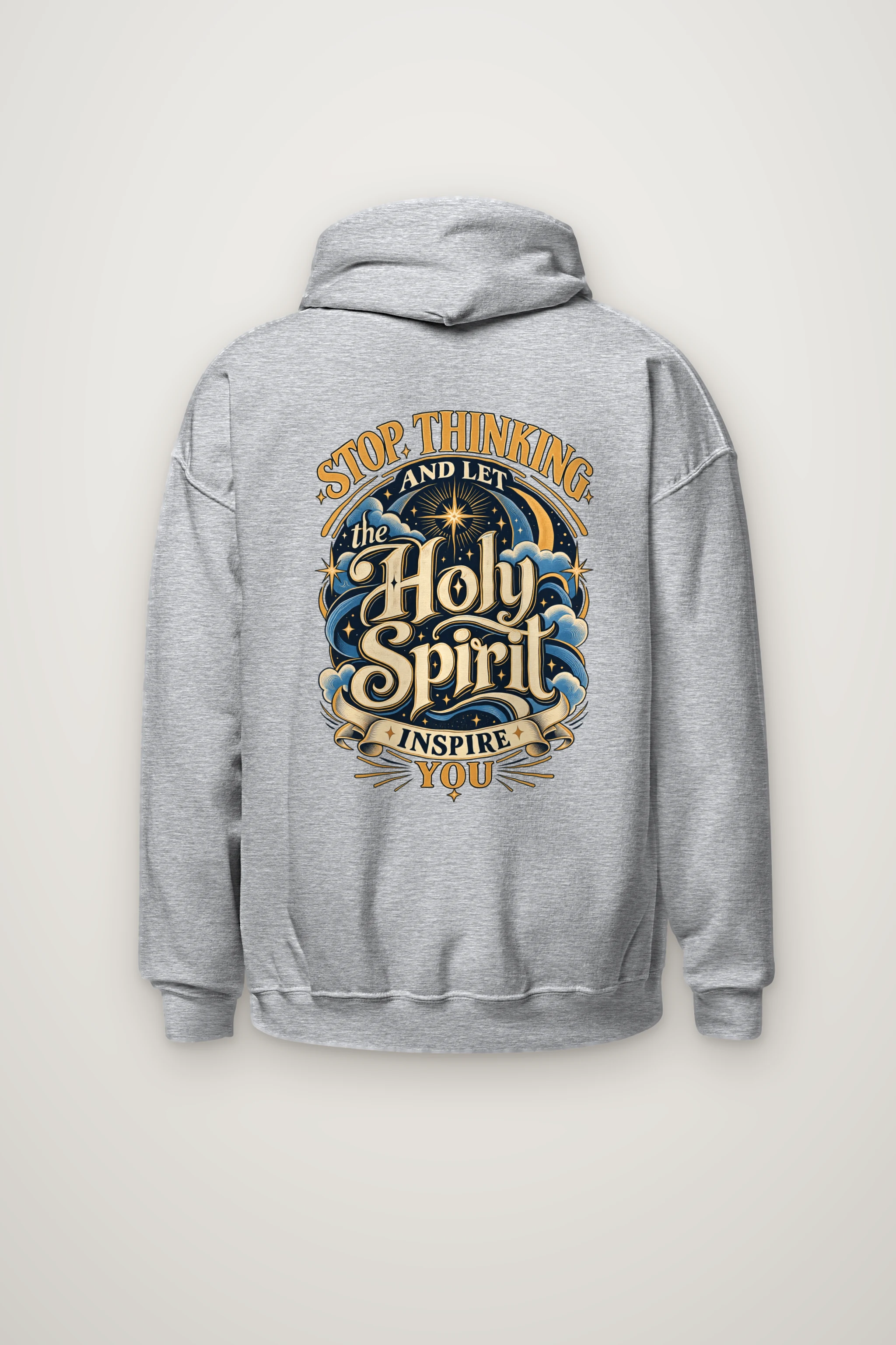 "Let the Holy Spirit Inspire You" Heavy Blend Unisex Pullover Hoodie