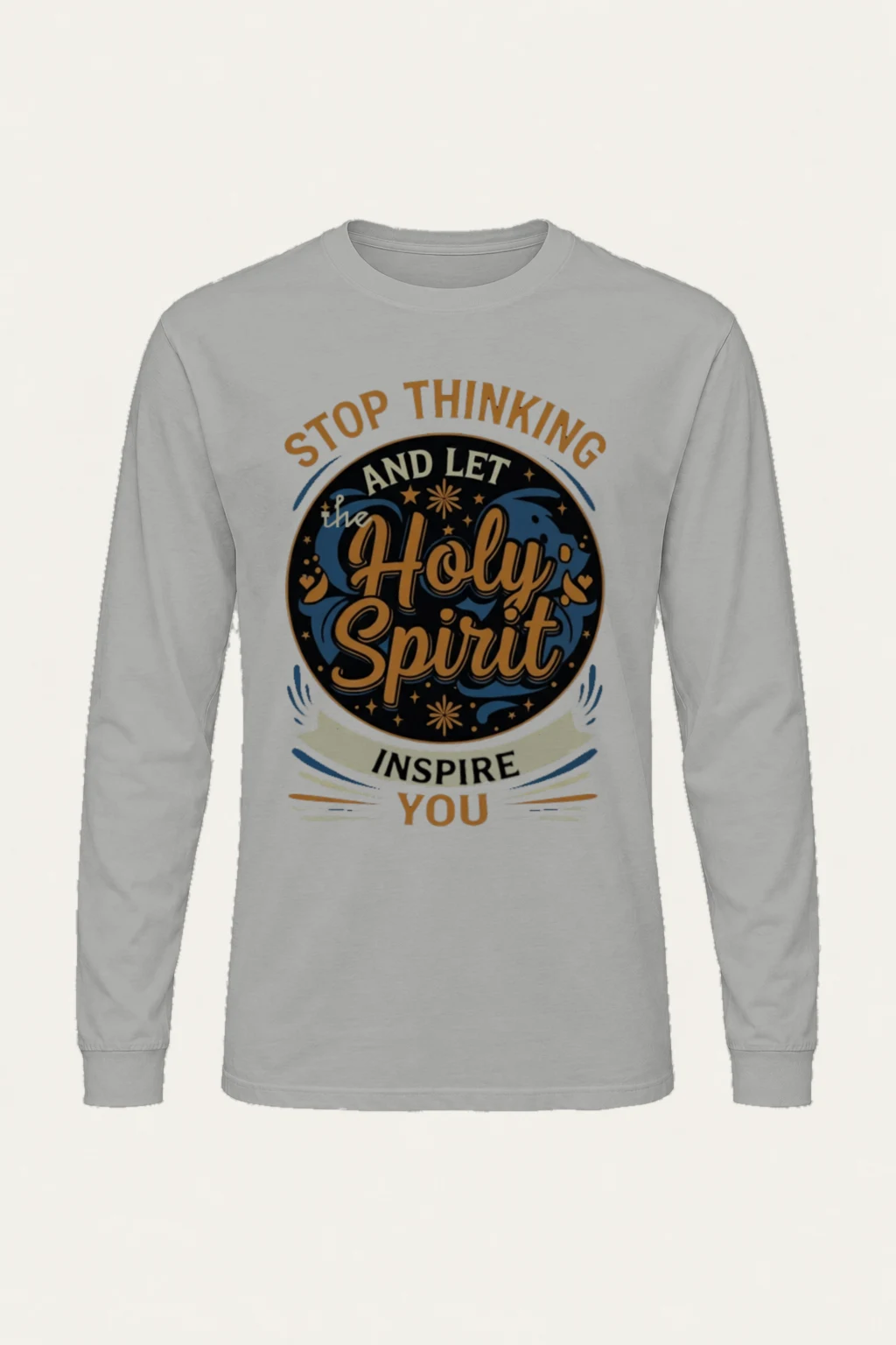 "Let the Holy Spirit Inspire You" Unisex Longsleeve T-shirt | Gildan 2400