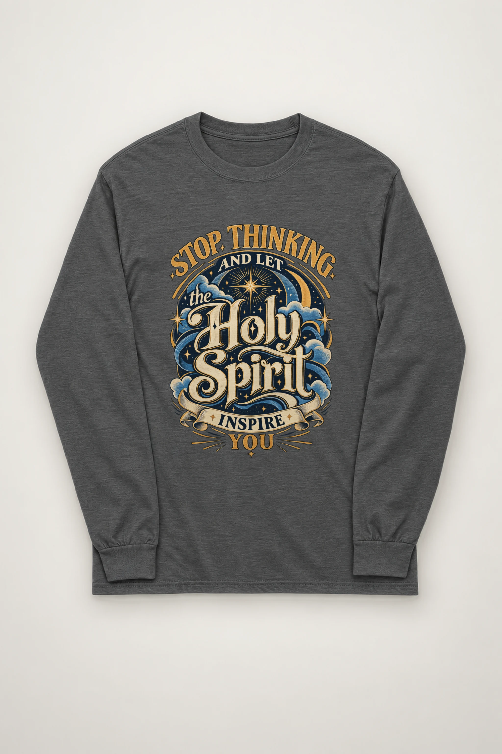 "Let The Holy Spirit Inspire You" Unisex Longsleeve T-shirt