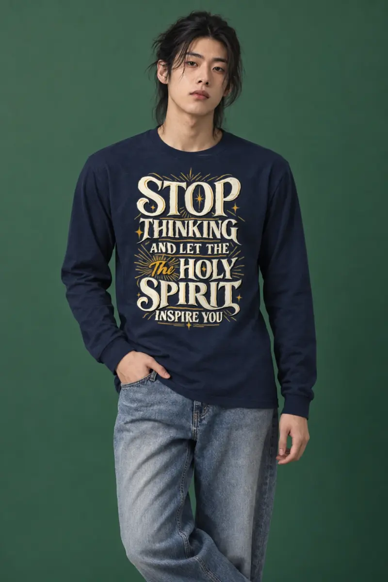 "Let The Holy Spirit" Unisex Longsleeve T-shirt