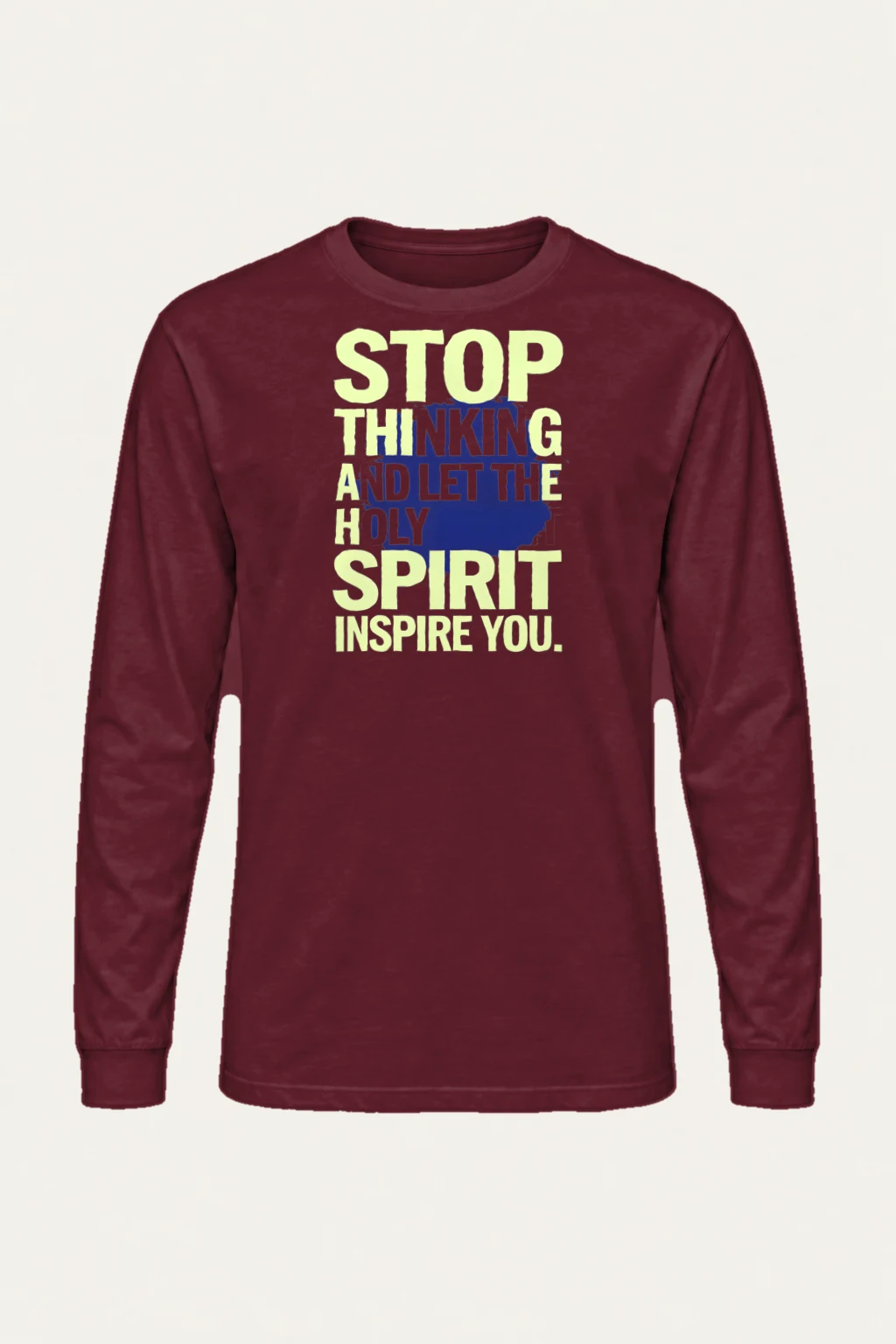 "Let The Holy Spirit" Unisex Longsleeve T-shirt | Gildan 2400