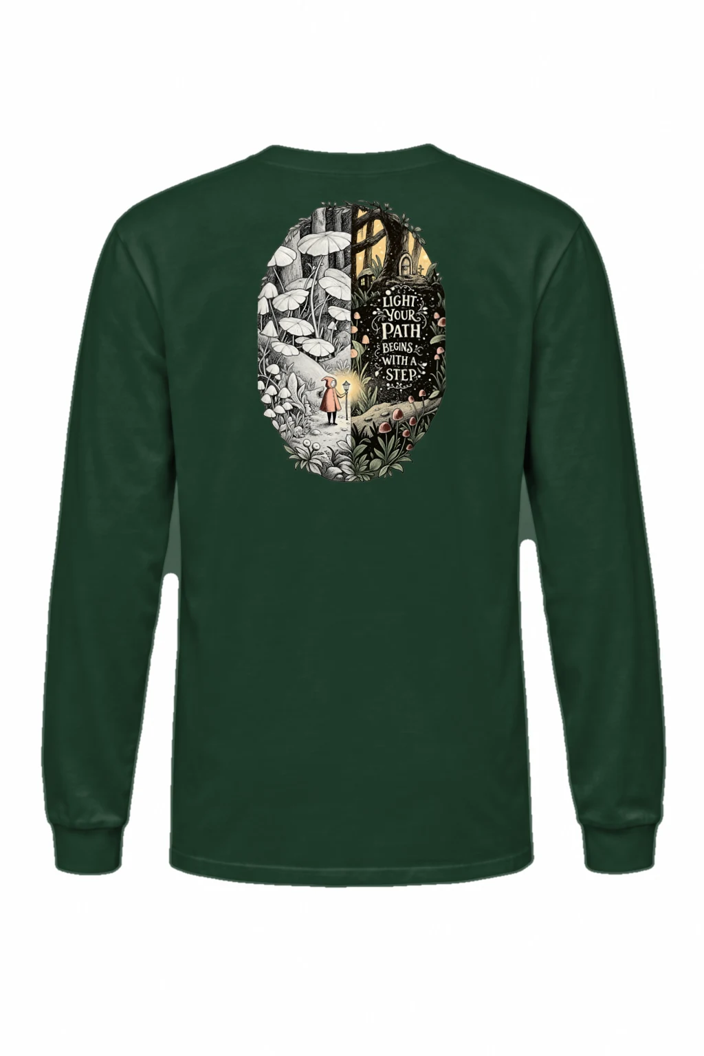 "Let The Light Guide" Unisex Longsleeve T-shirt | Gildan 2400