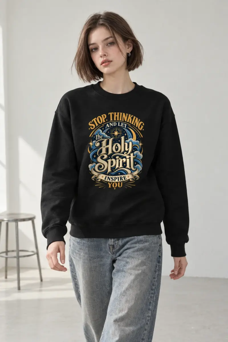 "Let The Spirit Inspire" Heavy Blend Unisex Crewneck Sweatshirt