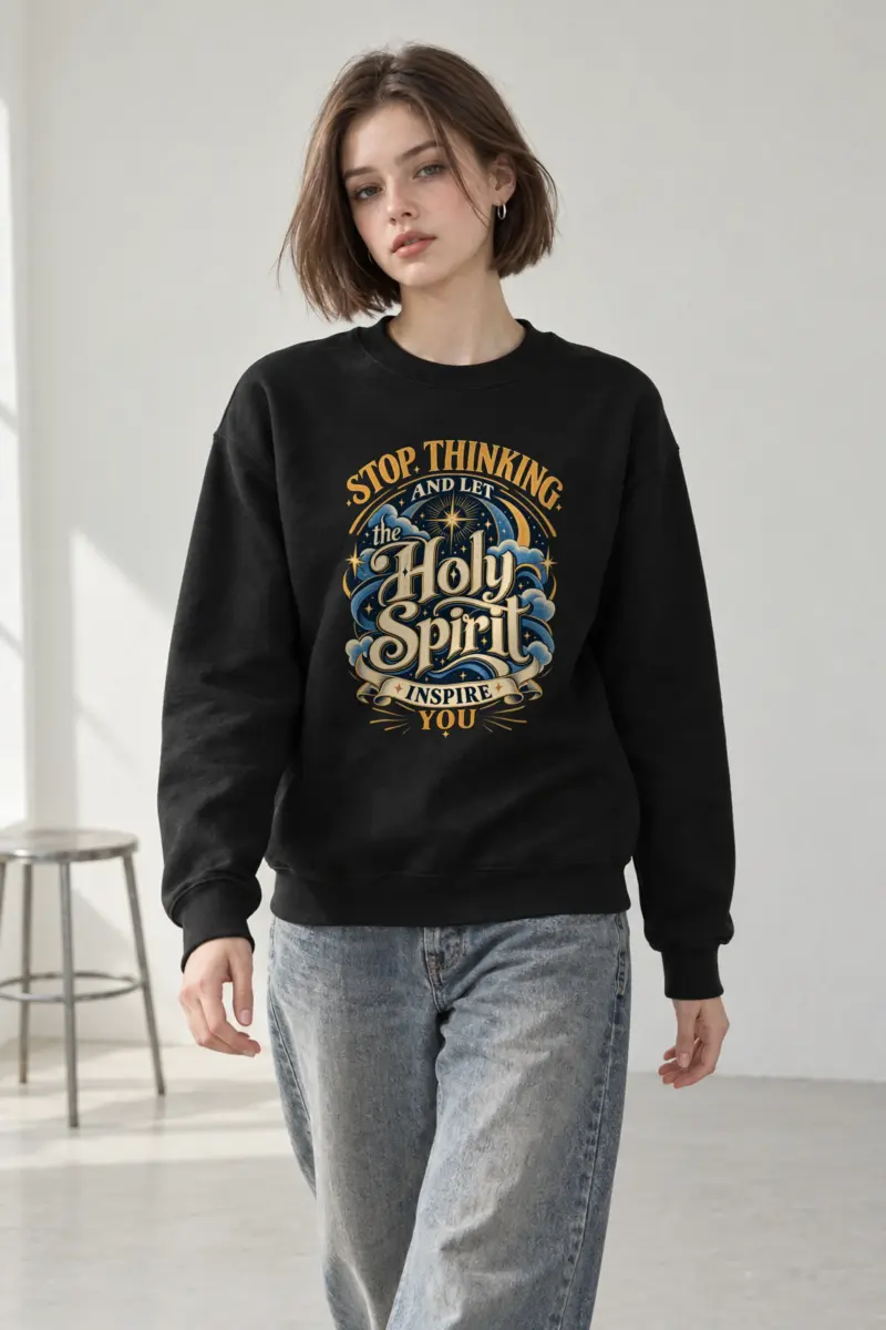 "Let The Spirit Inspire" Heavy Blend Unisex Crewneck Sweatshirt