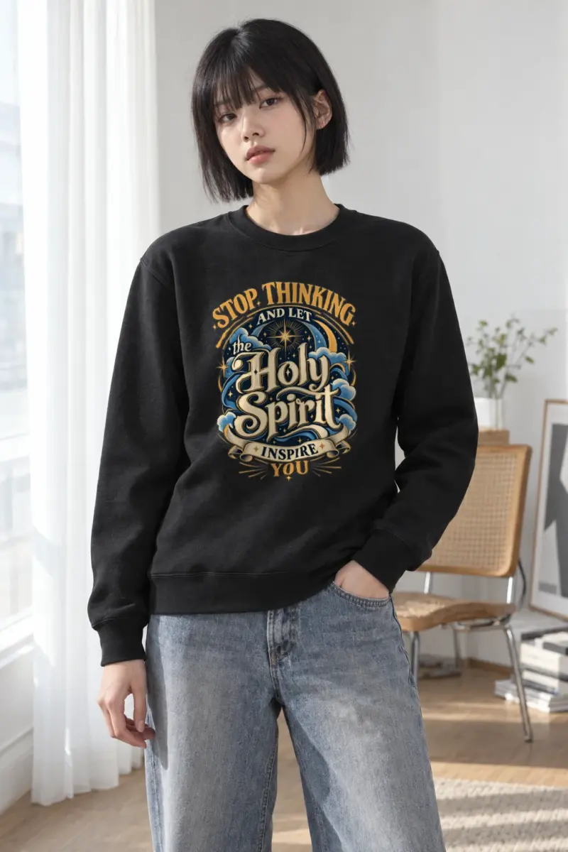 "Let The Spirit Inspire" Heavy Blend Unisex Crewneck Sweatshirt