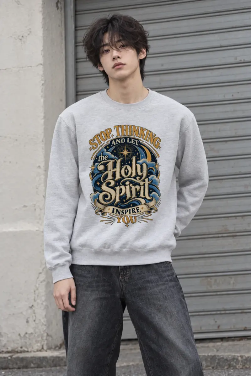 "Let The Spirit Inspire" Heavy Blend Unisex Crewneck Sweatshirt