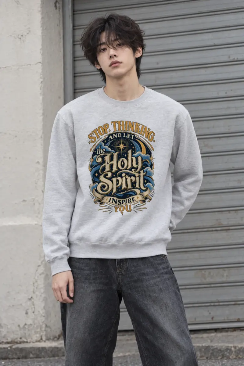 "Let The Spirit Inspire" Heavy Blend Unisex Crewneck Sweatshirt