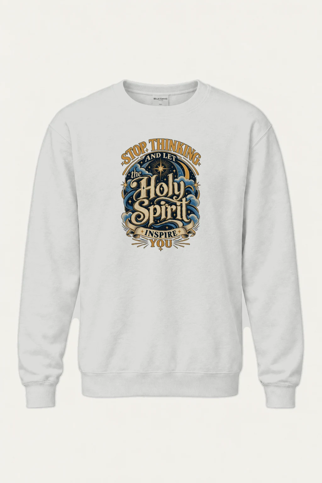 "Let The Spirit Inspire" Heavy Blend Unisex Crewneck Sweatshirt | Gildan 18000