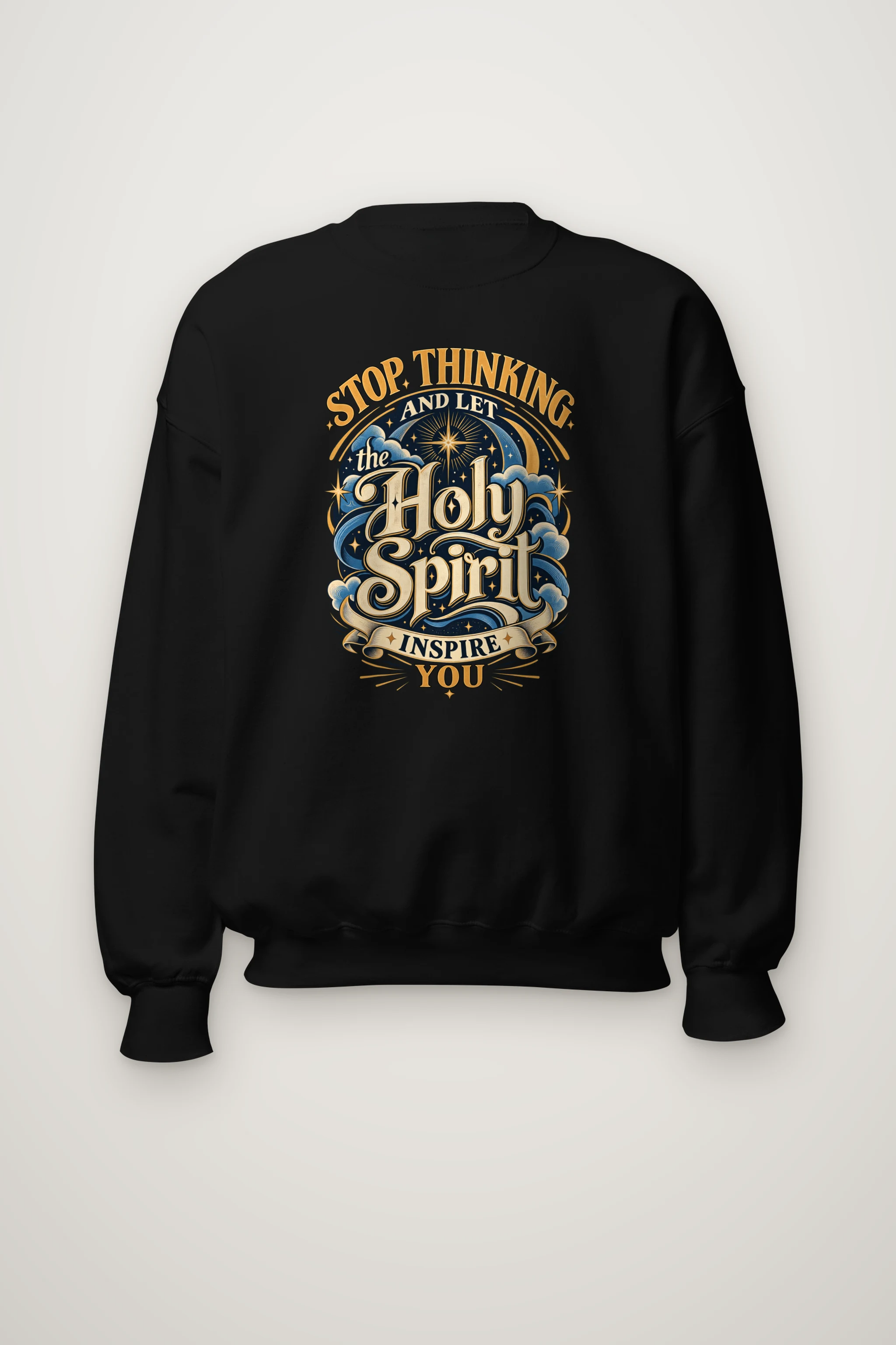"Let The Spirit Inspire" Heavy Blend Unisex Crewneck Sweatshirt