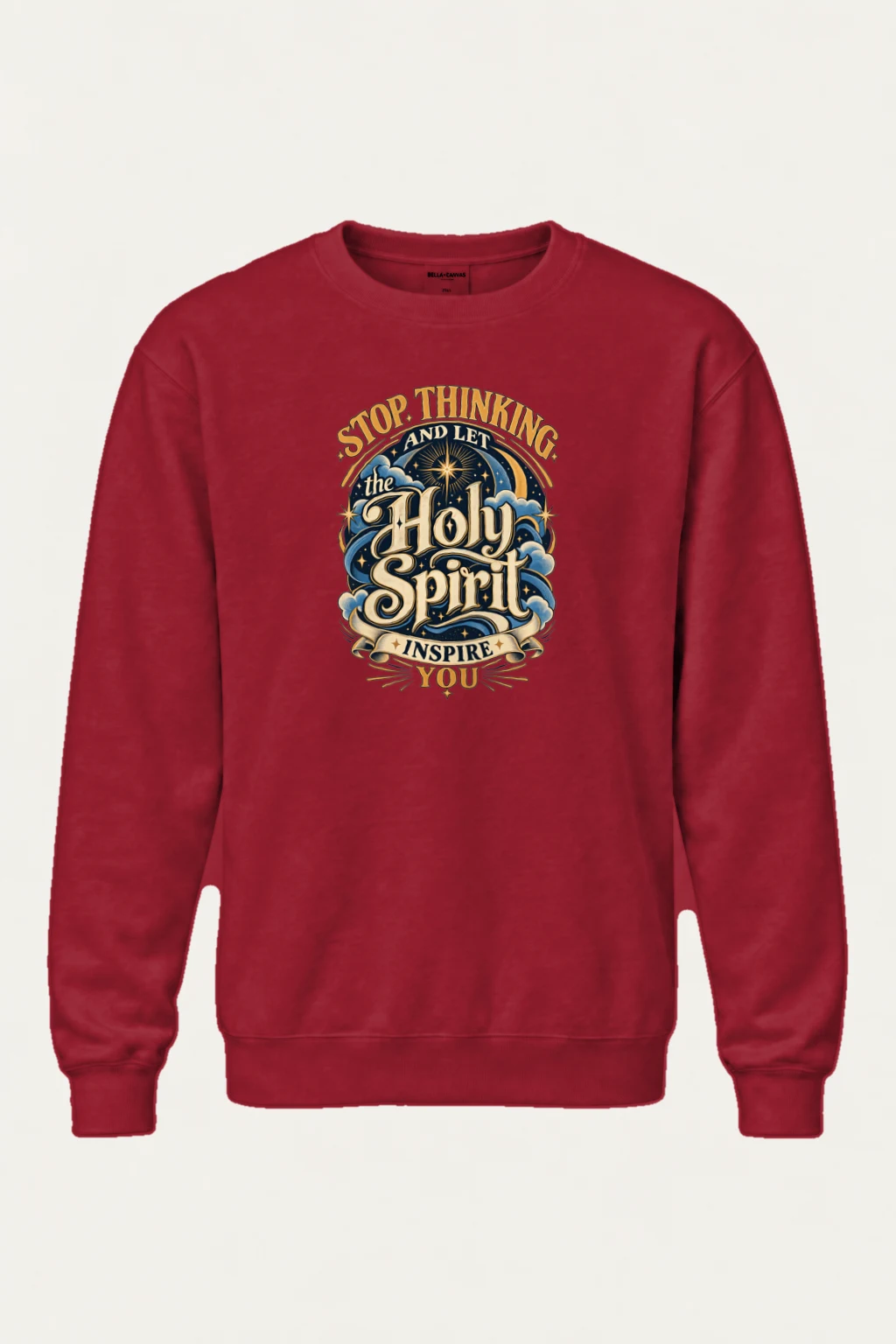 "Let The Spirit Inspire" Heavy Blend Unisex Crewneck Sweatshirt | Gildan 18000