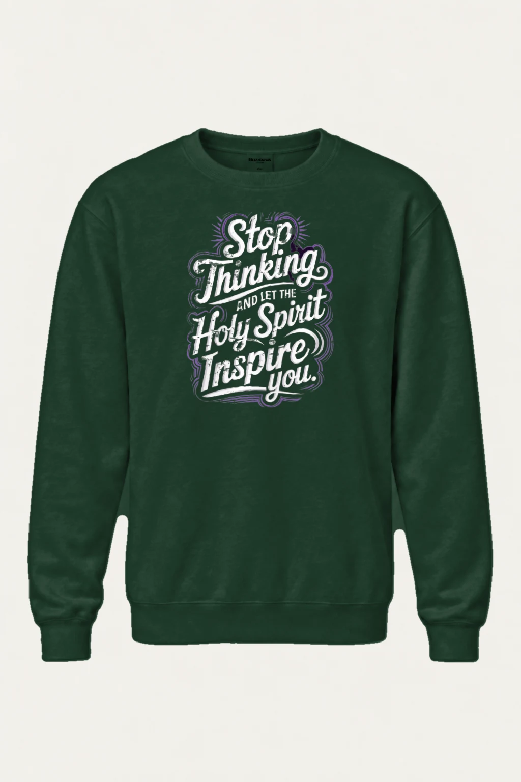 "Let The Spirit Inspire" Heavy Blend Unisex Crewneck Sweatshirt | Gildan 18000